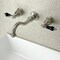 Kingston Brass KS3126PKL Duchess 2-Handle Wall Mount Bathroom Faucet, Polished Nickel KS3126PKL - alternate 3